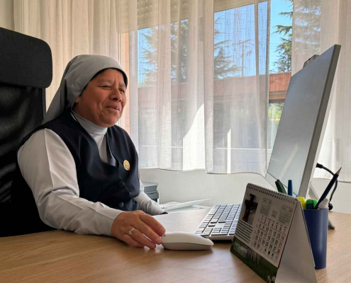 Madre Celia - Directora de la Residencia Sta. Marta