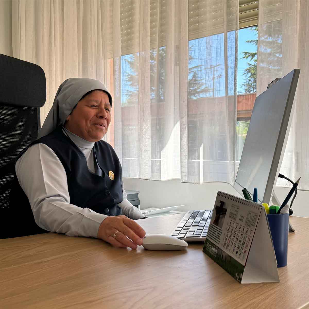 Madre Celia - Directora de la Residencia Sta. Marta